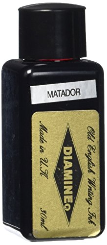Diamine Ink,Matador,rot,Tinte für Füllfederhalter,30 ml von Diamine