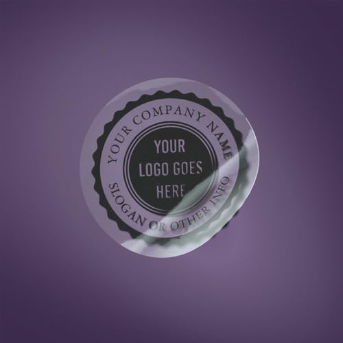 Custom Clear Stickers - Professionelles Firmenlogo mit Slogan, transparent und wasserdicht, jede Form geschnitten Custom Clear Stickers - Professionelles Firmenlogo mit Slogan, transparent und wasserdicht, jede Form geschnitten von Diamond drawing