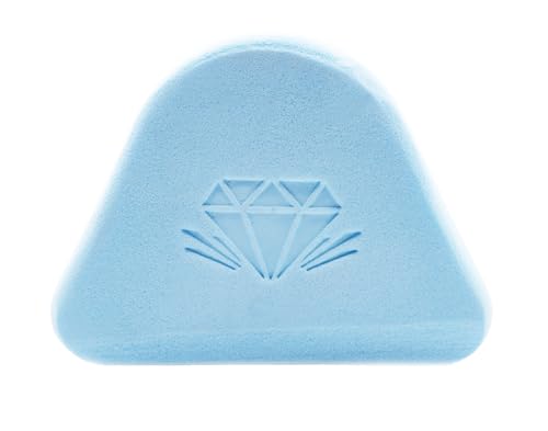 DiamondCore Tools Töpferschwämme, 3 Tonschwamm-Optionen, Töpferscheiben-Wurfen, Keramik-Finishing- und Formschwamm, Töpferwerkzeug (feiner Schwamm, Blau) von DiamondCore Tools