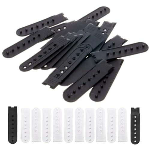 Dianzan Snapback Extender 20 Sets Hutriemen-Clip-ersatz 7 Löchern Hutreparaturverschluss Schnallen-Clip-Extender Für Baseballkappe Dianzan Snapback Extender 20 Sets Hutriemen-Clip-ersatz 7 Löchern Hutreparaturverschluss Schnallen-Clip-Extender Für Baseballkappe von Dianzan