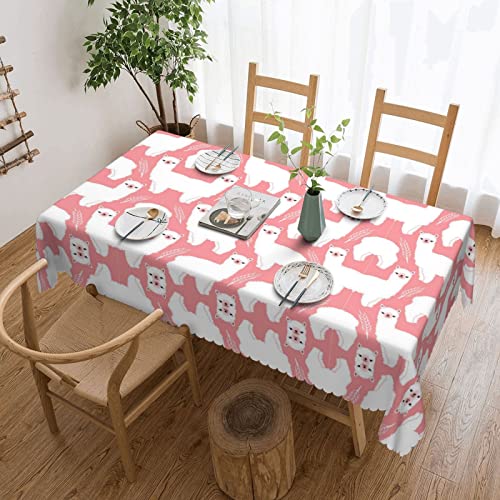 Dicapo Die quadratische Alpaka-Llama-Tischdecke wird für Camping-Mahlzeiten im Innen- und Außenbereich verwendet, strapazierfähige Tischdecke, 137,2 x 183,9 cm Dicapo Die quadratische Alpaka-Llama-Tischdecke wird für Camping-Mahlzeiten im Innen- und Außenbereich verwendet, strapazierfähige Tischdecke, 137,2 x 183,9 cm von Dicapo