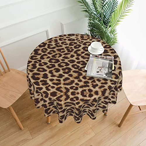 Dicapo Runde dekorative lange Tischdecke mit Leopardenmuster, geeignet für Hochzeit, Bankett, Restaurant, Party, 152,4 cm Dicapo Runde dekorative lange Tischdecke mit Leopardenmuster, geeignet für Hochzeit, Bankett, Restaurant, Party, 152,4 cm von Dicapo