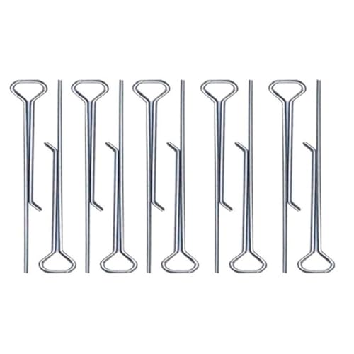 Dickly 10 Stück Kerzendochthalter, langlebige Dochtstabilisierungswerkzeuge aus Metall, 11 cm Dochtklammern für Erwachsene und Kinder, Dickly 10 Stück Kerzendochthalter, langlebige Dochtstabilisierungswerkzeuge aus Metall, 11 cm Dochtklammern für Erwachsene und Kinder, von Dickly