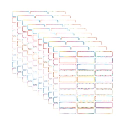 Dickly 10x Name Aufkleber Index Labels Markierungen Labels Name Tag -Aufkleber für Schülerklassenzimmer Dickly 10x Name Aufkleber Index Labels Markierungen Labels Name Tag -Aufkleber für Schülerklassenzimmer von Dickly