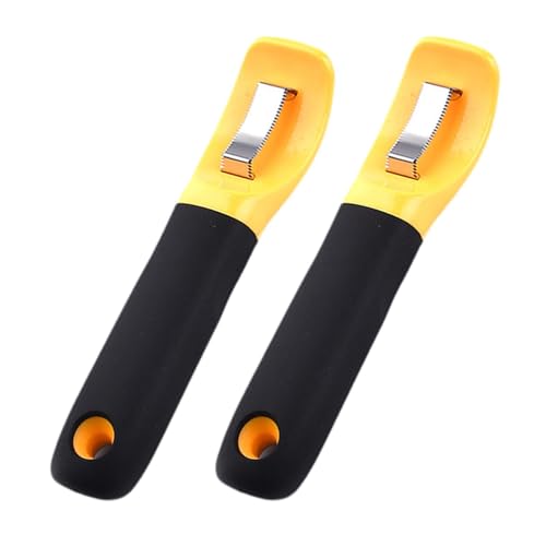 Dickly 2-teiliges Maiskolben-Entfernungswerkzeug, ergonomisch, vielseitig, leicht, einfach zu reinigen, arbeitssparend, mit Aufhängeloch Dickly 2-teiliges Maiskolben-Entfernungswerkzeug, ergonomisch, vielseitig, leicht, einfach zu reinigen, arbeitssparend, mit Aufhängeloch von Dickly