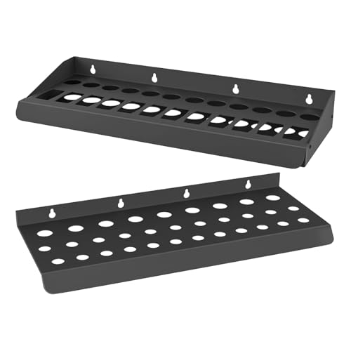Dickly 2X Schraubendreher-Zangen-Organizer, Organizer und Lagerregal, rostfreies, Robustes schwarzes Zangen-Organizer-Rack für die Garage, von Dickly