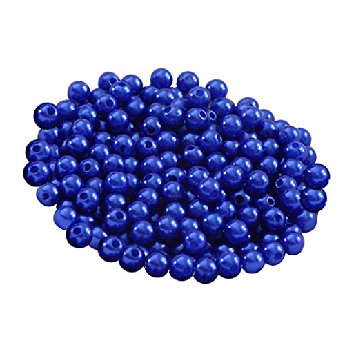 Dickly 500 Stück 6 Mm Kunststoffperlen, Schmuckzubehör Zum Selbermachen, Dunkelblau Dickly 500 Stück 6 Mm Kunststoffperlen, Schmuckzubehör Zum Selbermachen, Dunkelblau von Dickly