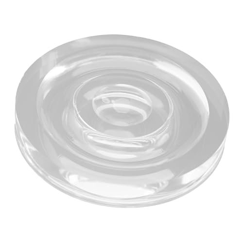 Dickly Acryl-Anhänger-Armreif-Display-Tablett, vielseitig einsetzbar, für Ladenbesitzer, Bettelarmband-Halter, Schmuck-Organizer, Klares Rundschreiben von Dickly