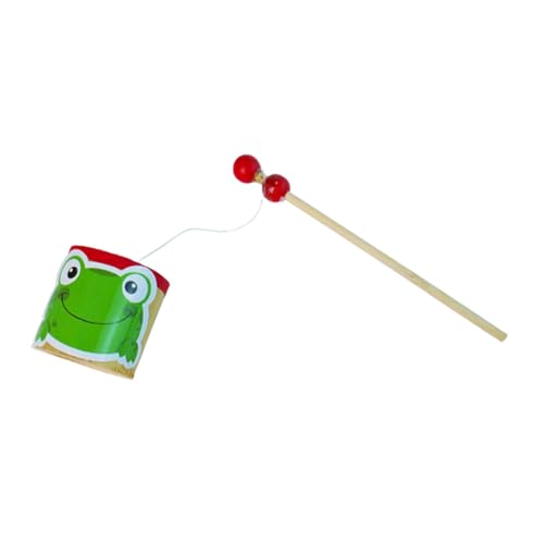 Dickly Bambusfrosch-Spielzeug für, Frosch-Geräuschmacher, Neuheit, realistisches traditionelles -Spielzeug für die Früherziehung als von Dickly