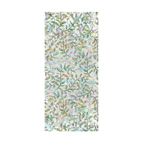 Dickly Blätter Fenster Glas Aufkleber Aufkleber Datenschutz Filmdekor Sommer für Home Decoration von Dickly