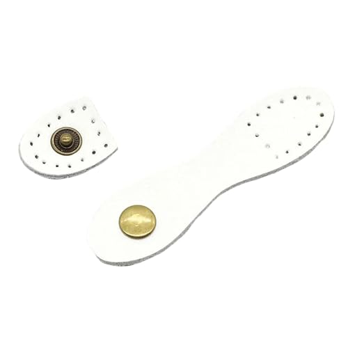 Dickly Druckknopfschnalle aus PU-, zum Aufnähen, Verschluss für Geldbörse, Schnalle für Damentaschen, für Umhängetaschen, Handyhüllen, Weiß Dickly Druckknopfschnalle aus PU-, zum Aufnähen, Verschluss für Geldbörse, Schnalle für Damentaschen, für Umhängetaschen, Handyhüllen, Weiß von Dickly