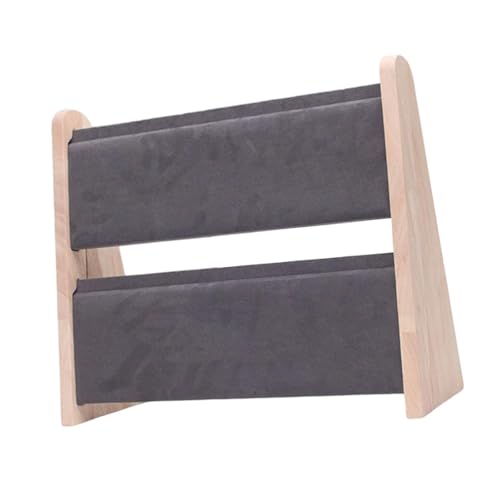 Dickly Halsketten-Displayhalter, Schmuck-Organizer, Geschäft, Schaufenster, Schmuckhalter, Anhänger, Halskette, Ketten-Display-Rack, 2 Ebenen, Grau Dickly Halsketten-Displayhalter, Schmuck-Organizer, Geschäft, Schaufenster, Schmuckhalter, Anhänger, Halskette, Ketten-Display-Rack, 2 Ebenen, Grau von Dickly