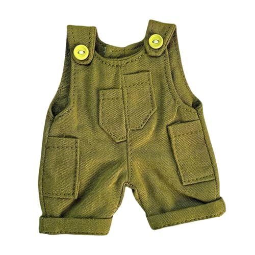 Dickly Kleidung für Plüschpuppen, Anzieh-Foto-Requisiten, Zubehör für Plüschpuppen als Geburtstagsgeschenk für Kinder, Kostüme, Puppen-Outfits für 15 cm, GrÜn Dickly Kleidung für Plüschpuppen, Anzieh-Foto-Requisiten, Zubehör für Plüschpuppen als Geburtstagsgeschenk für Kinder, Kostüme, Puppen-Outfits für 15 cm, GrÜn von Dickly