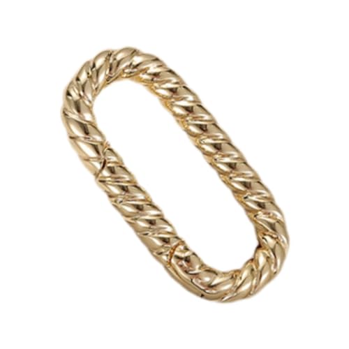 Dickly Lobster Clasp -Stecker Schmuck, der Push Snap DIY für Geschenkpartyketten Halskette macht, Rechteck Weben von Dickly