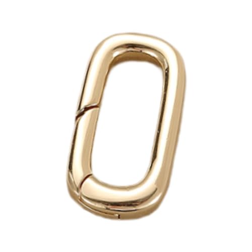 Dickly Lobster Clasp -Stecker Schmuck, der Push Snap DIY für Geschenkpartyketten Halskette macht, Rechteck von Dickly