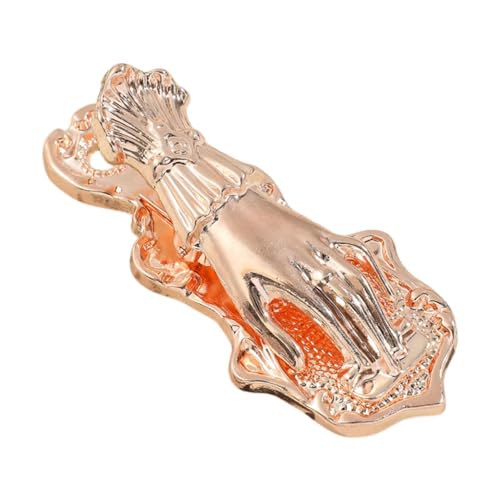 Dickly Metall Lesezeichen Clip, Seitenclip, Lesezubehör, Damenhand Lesezeichen, Dekoratives Geschenk für Frauen, Kreativer Binderclip, Büroklammer, Roségold Dickly Metall Lesezeichen Clip, Seitenclip, Lesezubehör, Damenhand Lesezeichen, Dekoratives Geschenk für Frauen, Kreativer Binderclip, Büroklammer, Roségold von Dickly