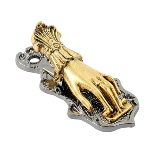 Dickly Metall Lesezeichen Clip, Seitenclip, Lesezubehör, Damenhand Lesezeichen, Dekoratives Geschenk für Frauen, Kreativer Binderclip, Büroklammer, Schwarz Und Gold von Dickly
