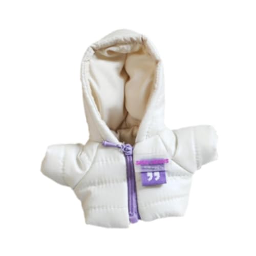 Dickly Mini-Puppenkleidung, Kostüm, Bequeme Kleidung, Warmer Wintermantel für Puppen, Puppenkleidung für Mädchen, für Kinder, Anhänger, Puppe, Mädchen, Weiß Dickly Mini-Puppenkleidung, Kostüm, Bequeme Kleidung, Warmer Wintermantel für Puppen, Puppenkleidung für Mädchen, für Kinder, Anhänger, Puppe, Mädchen, Weiß von Dickly