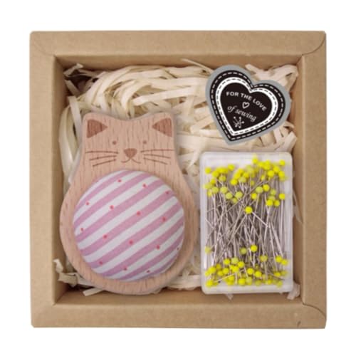 Dickly Nadelkissenhalter von Nadelkissen 100pcs Nadelnadelhalter zum Nähen, Rosa Dickly Nadelkissenhalter von Nadelkissen 100pcs Nadelnadelhalter zum Nähen, Rosa von Dickly