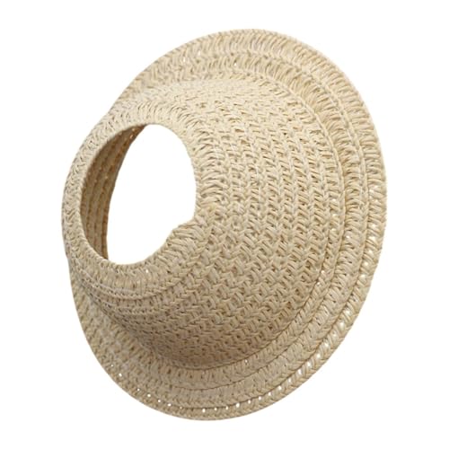 Dickly Puppenhut für Minipuppen, Foto Requisiten, Kopfbedeckung mit Breiter Krempe für 15 cm Puppen, Beige Dickly Puppenhut für Minipuppen, Foto Requisiten, Kopfbedeckung mit Breiter Krempe für 15 cm Puppen, Beige von Dickly