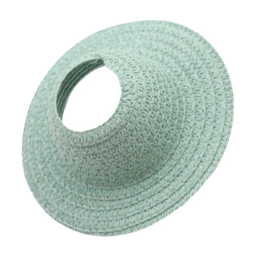 Dickly Puppenhut für Minipuppen, Foto Requisiten, Kopfbedeckung mit Breiter Krempe für 15 cm Puppen, Blau Dickly Puppenhut für Minipuppen, Foto Requisiten, Kopfbedeckung mit Breiter Krempe für 15 cm Puppen, Blau von Dickly