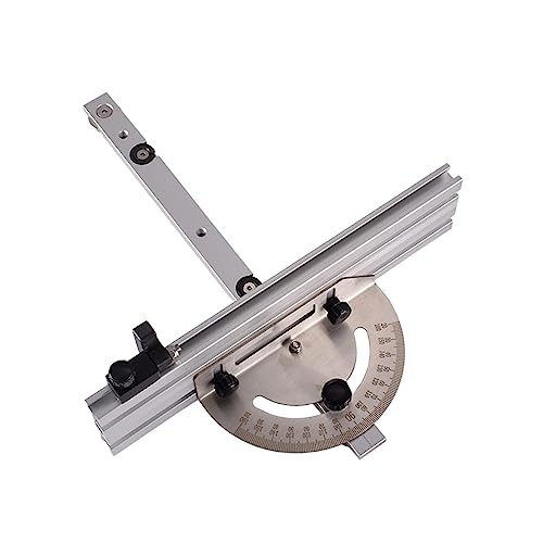 Dickly Tischkreissägen-Gehrungslehre, Präzisions-Gehrungslehre, hochpräziser Gehrungssägen-Winkelmesser für Bandsägen, 250MM Dickly Tischkreissägen-Gehrungslehre, Präzisions-Gehrungslehre, hochpräziser Gehrungssägen-Winkelmesser für Bandsägen, 250MM von Dickly