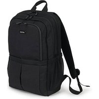 DICOTA Laptop-Rucksack Backpack SCALE Kunstfaser schwarz 18 l bis 39,6 cm (15,6 Zoll) von Dicota