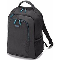 DICOTA Laptop-Rucksack Backpack SPIN Recycling-PET schwarz 21,5 l bis 39,6 cm (15,6 Zoll) von Dicota