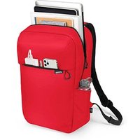 DICOTA Laptop-Rucksack COMMUTER Kunstfaser rot 16,0 l bis 40,6 cm (16 Zoll) von Dicota