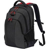 DICOTA Laptop-Rucksack SEEKER II Kunstfaser schwarz, rot 23,5 l bis 40,6 cm (16 Zoll) von Dicota