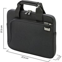 DICOTA Laptoptasche Laptop Sleeve SMART Kunstfaser schwarz D31181-RPET bis 35,8 cm (14,1 Zoll) von Dicota