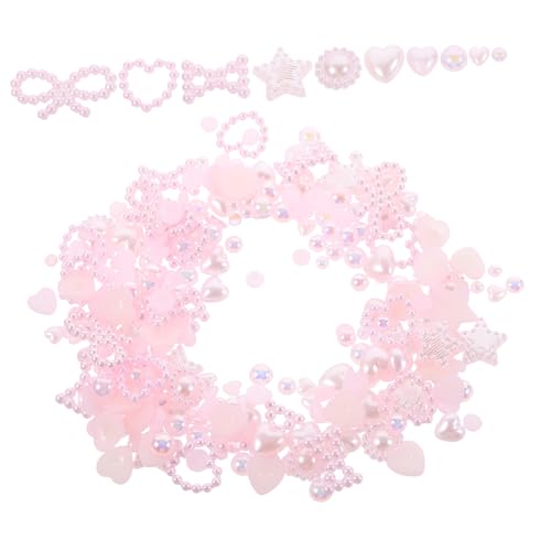 Didiseaon 1 Nail-art-zubehör Kunst Niedliche Reize Nagelglitter Nägel Nagel Charme Nagel Charms Dekorationen Uv Nagelzauber Manikürezubehör Maniküre Dekoration Rosa Plastik von Didiseaon