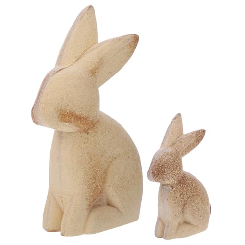 Didiseaon 1 Paar Tierornamente aus Holz Mini-Hasenfiguren winzig Weiß Hasen Tischdekoration Tierverzierung leer holzfiguren DIY Holztiere Tischdekoration aus Holz Holzverzierung Bambus Didiseaon 1 Paar Tierornamente aus Holz Mini-Hasenfiguren winzig Weiß Hasen Tischdekoration Tierverzierung leer holzfiguren DIY Holztiere Tischdekoration aus Holz Holzverzierung Bambus von Didiseaon