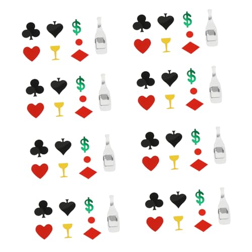 Didiseaon 1 Packung Poker Konfetti Tischkonfetti Dekoration Standard Spielkartendecks Topper Spielkartendeck Partydekorationen Jumbo Konfetti Streu Partygeschenk Partyzubehör Didiseaon 1 Packung Poker Konfetti Tischkonfetti Dekoration Standard Spielkartendecks Topper Spielkartendeck Partydekorationen Jumbo Konfetti Streu Partygeschenk Partyzubehör von Didiseaon