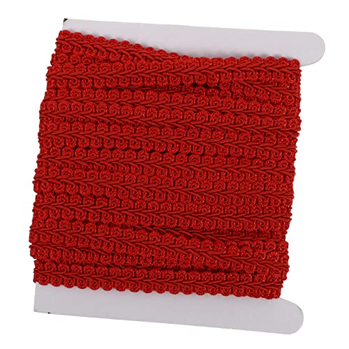 Didiseaon 1 Rolle Wellige Spitze Gimp-zopf Gardinenkanten Selber Machen Geflochten Trimmen Pelmet Rand Material Dekorative Verkleidungen Zierleiste Welle Rot Polyester Didiseaon 1 Rolle Wellige Spitze Gimp-zopf Gardinenkanten Selber Machen Geflochten Trimmen Pelmet Rand Material Dekorative Verkleidungen Zierleiste Welle Rot Polyester von Didiseaon