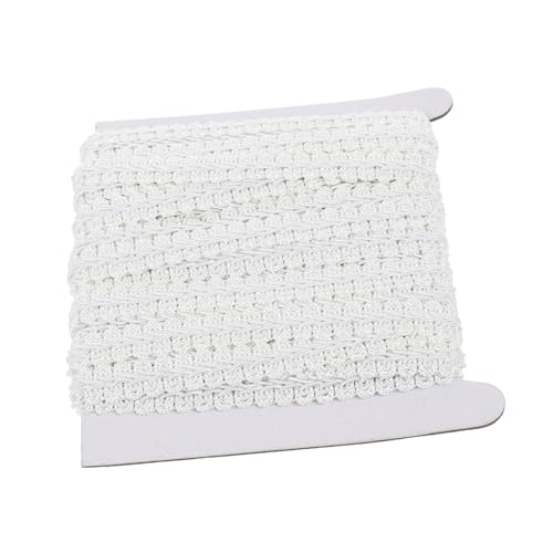 Didiseaon 1 Rolle wellige Spitze Gimpengeflecht für DIY Gardinenleiste selber machen geflochten Vorhänge trimmen Stickerei zum Nähen Polyesterausstattung zum Nähen Weiß Didiseaon 1 Rolle wellige Spitze Gimpengeflecht für DIY Gardinenleiste selber machen geflochten Vorhänge trimmen Stickerei zum Nähen Polyesterausstattung zum Nähen Weiß von Didiseaon