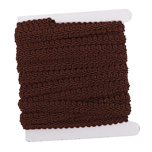Didiseaon 1 Rolle wellige Spitze Stoffband trimmen Polster Vorhangausstattung Nähen Bekleidungshandwerk Spitze applizierter Spitzenbesatz DIY-Spitzenarbeit Polyester Coffee Didiseaon 1 Rolle wellige Spitze Stoffband trimmen Polster Vorhangausstattung Nähen Bekleidungshandwerk Spitze applizierter Spitzenbesatz DIY-Spitzenarbeit Polyester Coffee von Didiseaon