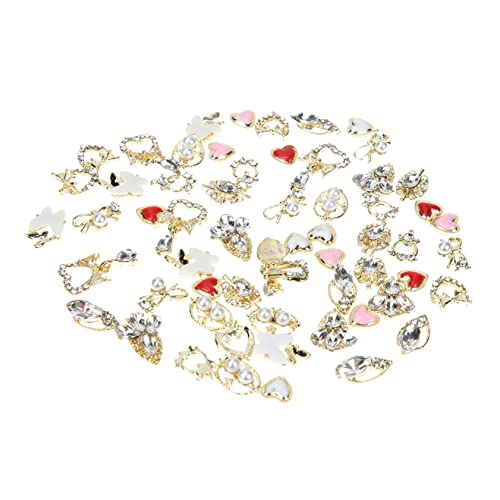 Didiseaon 1 Satz Charms Bow Dekorationen Diy Schmuck Maniküre Zubehör Für Hochzeiten Partys Und Langlebige Legierungs Materialien Für Nagelkunst 60 Stück Didiseaon 1 Satz Charms Bow Dekorationen Diy Schmuck Maniküre Zubehör Für Hochzeiten Partys Und Langlebige Legierungs Materialien Für Nagelkunst 60 Stück von Didiseaon