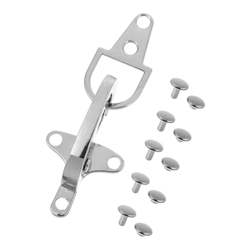 Didiseaon 1 Satz Gürtelschnalle Cardigan-verschluss Mantelverschluss Knebelverschlüsse Annähen Mantel-umschaltknöpfe Schnalle Nähen Mantelschnalle Mantel Knebelschnalle Zinklegierung Silver Didiseaon 1 Satz Gürtelschnalle Cardigan-verschluss Mantelverschluss Knebelverschlüsse Annähen Mantel-umschaltknöpfe Schnalle Nähen Mantelschnalle Mantel Knebelschnalle Zinklegierung Silver von Didiseaon