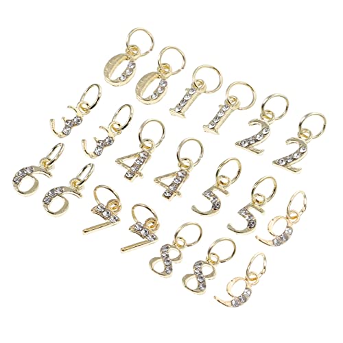 Didiseaon 1 Satz Nail Charms Mit Steinchen Abnehmbare Nageldekoration Für Maniküre Für Natürliche Und Künstliche Nägel Vielseitige Designs 20 Stück Didiseaon 1 Satz Nail Charms Mit Steinchen Abnehmbare Nageldekoration Für Maniküre Für Natürliche Und Künstliche Nägel Vielseitige Designs 20 Stück von Didiseaon