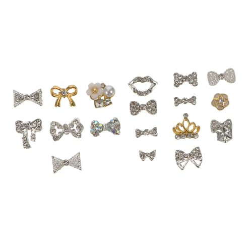 Didiseaon 1 Satz Teiliges Nail Art Dekorationen Strasssteine Rhinestones Und Perlen Für Maniküre Diy Naildesign Und Besondere Anlässe 18 Stück Didiseaon 1 Satz Teiliges Nail Art Dekorationen Strasssteine Rhinestones Und Perlen Für Maniküre Diy Naildesign Und Besondere Anlässe 18 Stück von Didiseaon