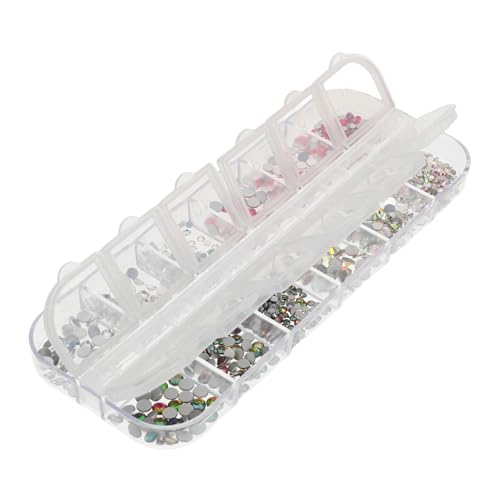 Didiseaon 1 Schachtel Nagelaufkleber maniküre zubehör nagelzubehör Nagelverzierungen Nail-Art-Zubehör Nagelstrasssteinchen Strasssteine für Nägel Nail Strass-Kit Nagel Charms Plastik Didiseaon 1 Schachtel Nagelaufkleber maniküre zubehör nagelzubehör Nagelverzierungen Nail-Art-Zubehör Nagelstrasssteinchen Strasssteine für Nägel Nail Strass-Kit Nagel Charms Plastik von Didiseaon