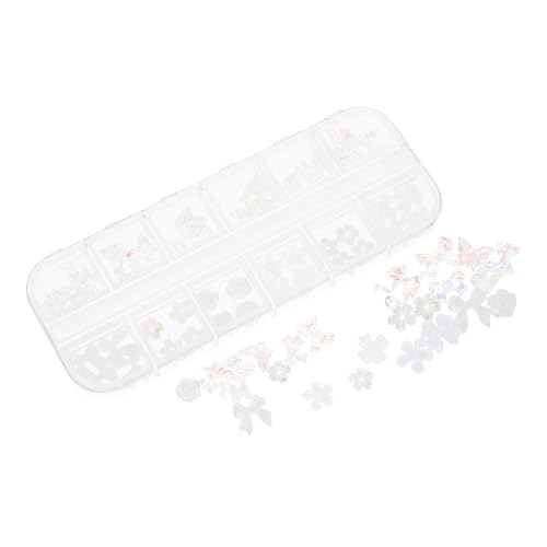 Didiseaon 1 Schachtel Nagelkunst Zubehör Teiliges Blüten Glitzer für Nail Art Dekorationen für Diy Maniküre Eleganter Look Didiseaon 1 Schachtel Nagelkunst Zubehör Teiliges Blüten Glitzer für Nail Art Dekorationen für Diy Maniküre Eleganter Look von Didiseaon