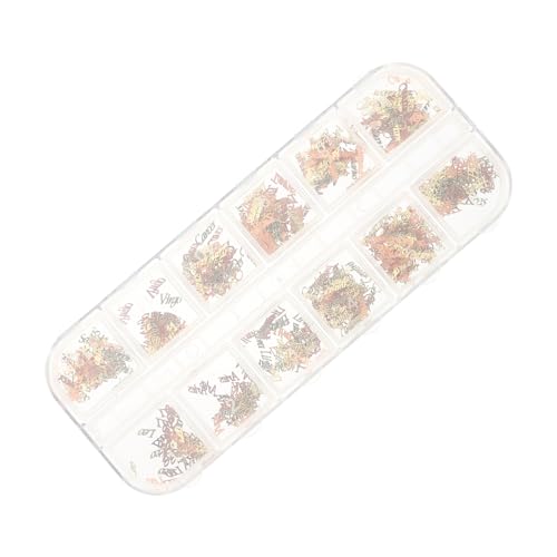 Didiseaon 1 Schachtel Nail Art Charms mit Diy Nagelschmuck für Nageldesigns Glänzende Effekte Einfache Anwendung für Nail Art Dekorationen Didiseaon 1 Schachtel Nail Art Charms mit Diy Nagelschmuck für Nageldesigns Glänzende Effekte Einfache Anwendung für Nail Art Dekorationen von Didiseaon