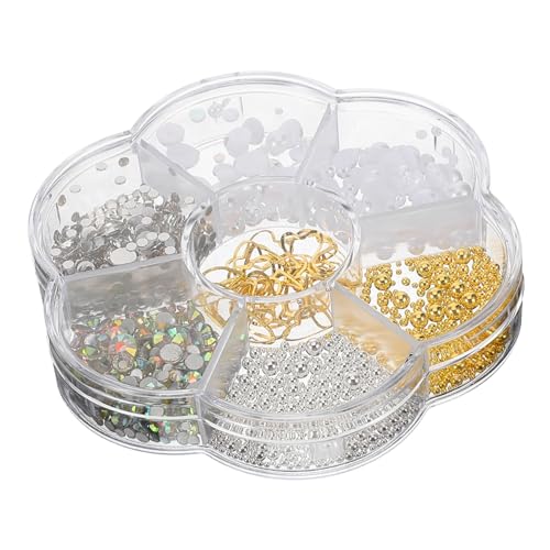 Didiseaon 1 Schachtel Nail-Art-Zubehör UV Nagel Reiz Charme nail decoration nägel deko Nailart-Zubehör maniküre set manikürsets Nägeldekoration Maniküre-Dekore Anhänger für Nägel Harz von Didiseaon