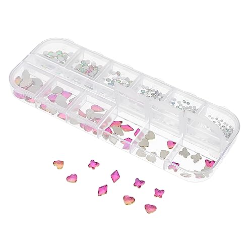 Didiseaon 1 Schachtel Schmucksteine für Nägel Fächer Aufbewahrungsbox mit Einzigartigen Dekorativen Nail Jewels für Diy Nageldesign Leichtes und Sicheres Harzmaterial für Profis und Zuhause Didiseaon 1 Schachtel Schmucksteine für Nägel Fächer Aufbewahrungsbox mit Einzigartigen Dekorativen Nail Jewels für Diy Nageldesign Leichtes und Sicheres Harzmaterial für Profis und Zuhause von Didiseaon