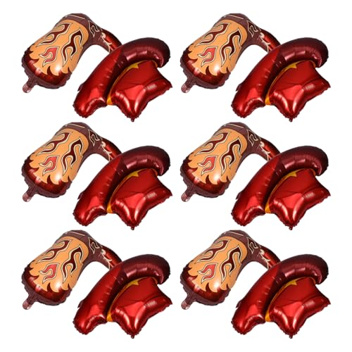 Didiseaon 1 Set Cowboy-luftballons: Western-party-cowboyhut Mit Stiefel-folienballons – Cowgirl-geburtstagsdekorationen, Western-motto-partyzubehör Für Veranstaltungen Didiseaon 1 Set Cowboy-luftballons: Western-party-cowboyhut Mit Stiefel-folienballons – Cowgirl-geburtstagsdekorationen, Western-motto-partyzubehör Für Veranstaltungen von Didiseaon