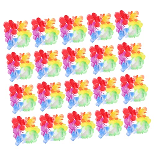 Didiseaon 10 Paare Armband Kranz Strandparty-armbänder Tropisch Aha Stoff Luau-armbänder Ring Luau-blumenkränze Für Die Luau-party Partyzubehör Hawaiianische Leis Colorful Plastik Didiseaon 10 Paare Armband Kranz Strandparty-armbänder Tropisch Aha Stoff Luau-armbänder Ring Luau-blumenkränze Für Die Luau-party Partyzubehör Hawaiianische Leis Colorful Plastik von Didiseaon