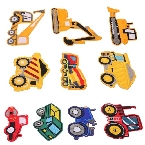 Didiseaon 10 Stück DIY-Bastel-Patches muttertagsgeschenk zum basteln the craft zubehör nähen Bekleidung aufnäher/patches Kleidungsflicken Flecken Stoffe zum Nähen Taschenapplikation von Didiseaon