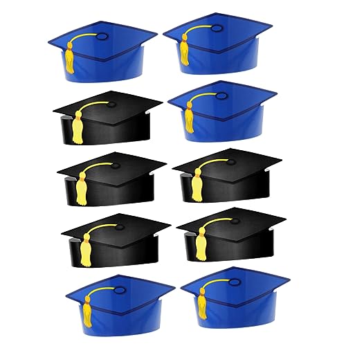 Didiseaon 10 Stück Doktorhut aus Papier Papier-Abschlusshüte Vorschulkinder Erwachsene Abschlussarbeit Party Graduationsprops Hüte Abschlussdekore Abschlusshüte Dekore grad hüte aus papier Didiseaon 10 Stück Doktorhut aus Papier Papier-Abschlusshüte Vorschulkinder Erwachsene Abschlussarbeit Party Graduationsprops Hüte Abschlussdekore Abschlusshüte Dekore grad hüte aus papier von Didiseaon